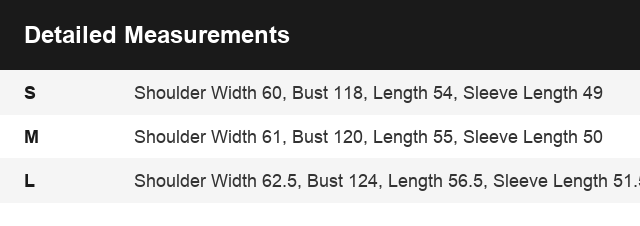 Size Guide