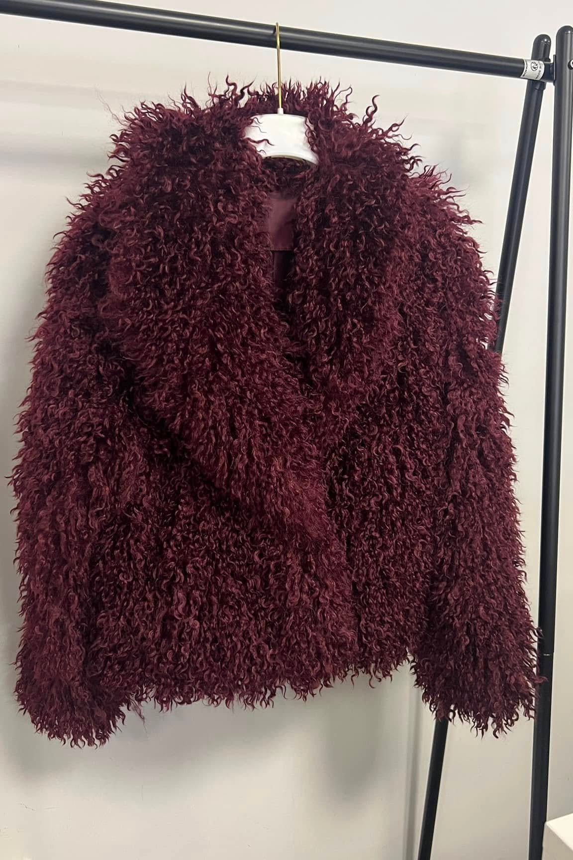 ZEYA Almira Fuzzy Faux Fur Coat
