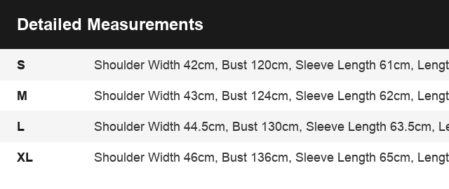 Size Guide