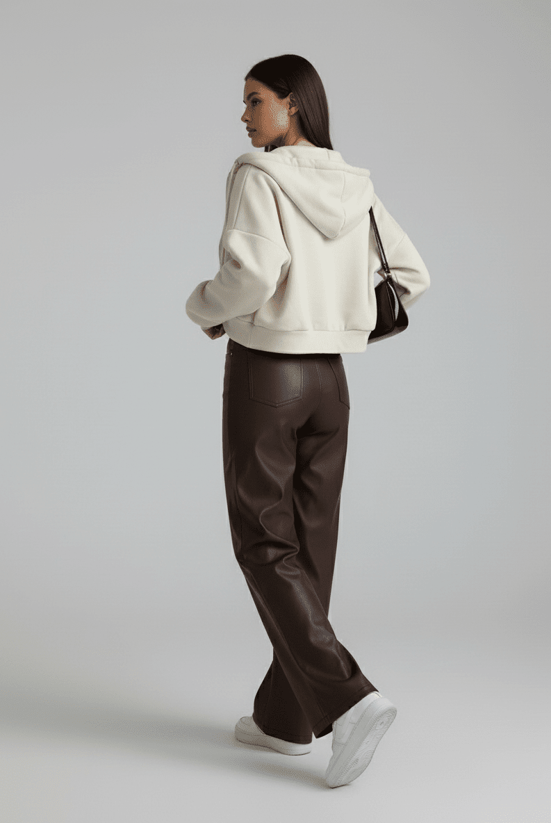 ZEYA - Adriana Classic Leather Pants