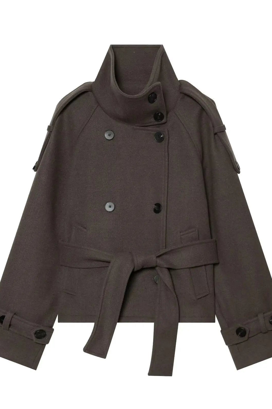 ZEYA - Anne Double Breasted Belted Coat