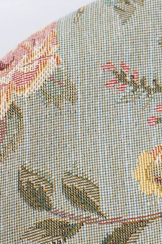 ZEYA - Anne Vintage Jacquard Cropped Jacket