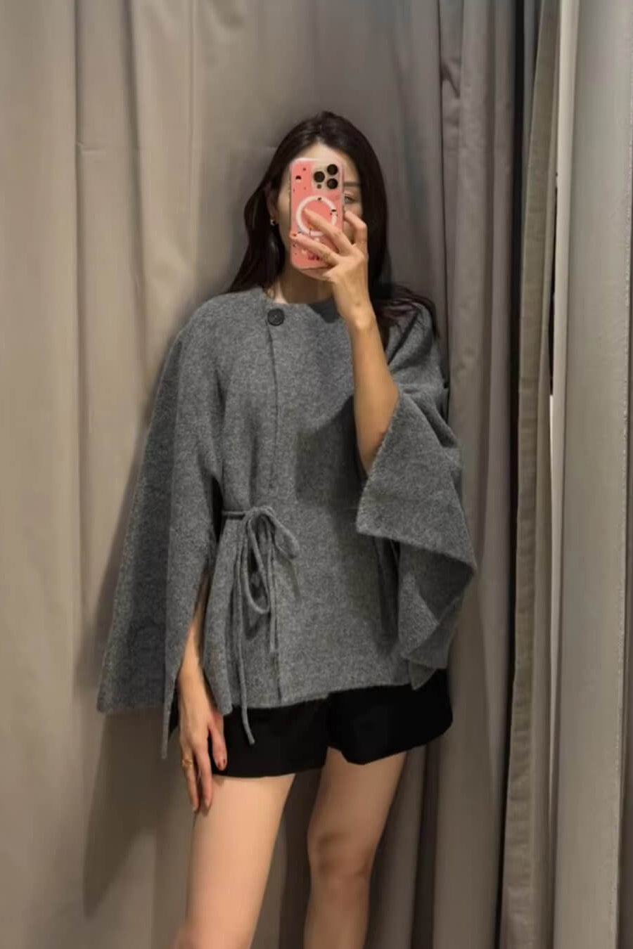 ZEYA - Anya Slit Batwing Cardigan