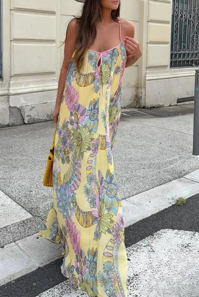 ZEYA - Betty Floral Chiffon Cami Dress