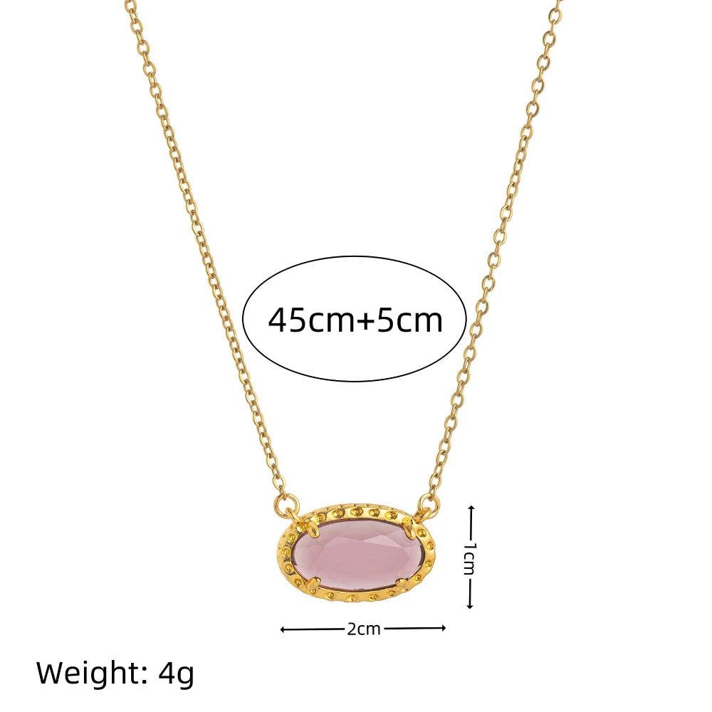 ZEYA - Blythe Natural Stone Necklace
