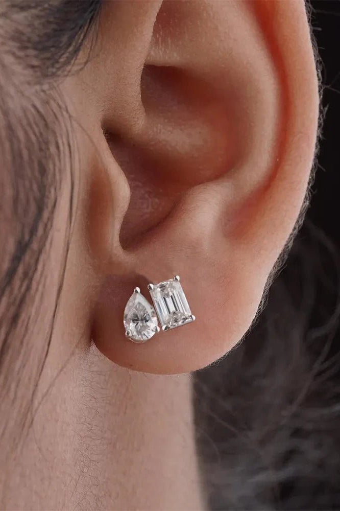 ZEYA - Carla Pear Zirconia Earrings