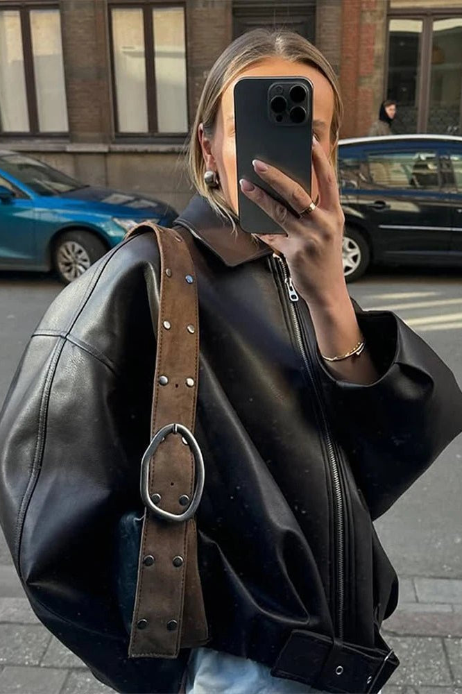 ZEYA - Carlyn Vegan Leather Jacket