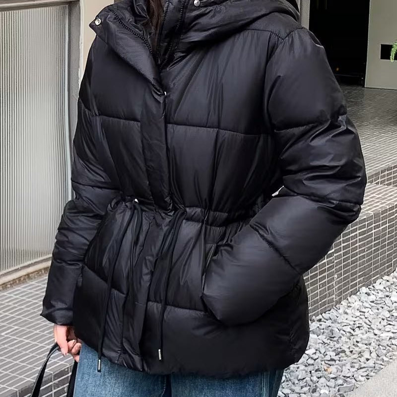 ZEYA - Carmen Oversized Drawstring Waist Puffer Jacket