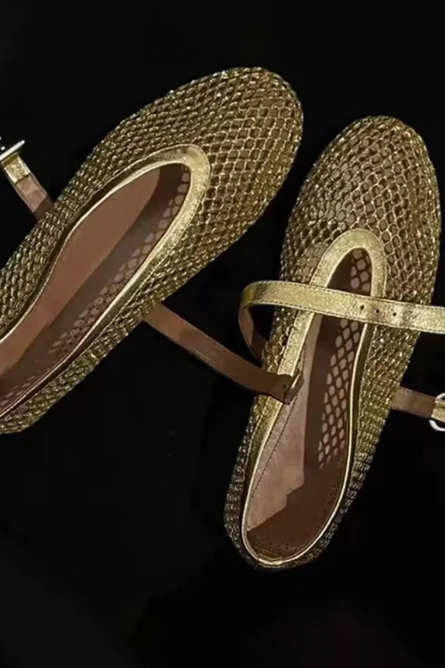ZEYA - Cassia Mesh Ballet Flats