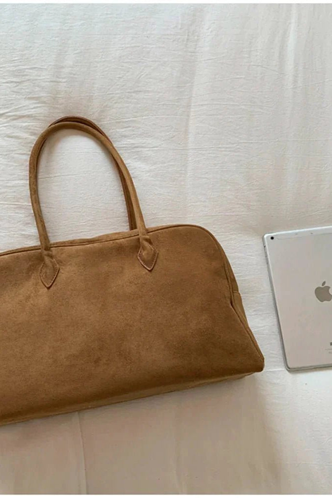 ZEYA - Dominica Suede Shoulder Bag