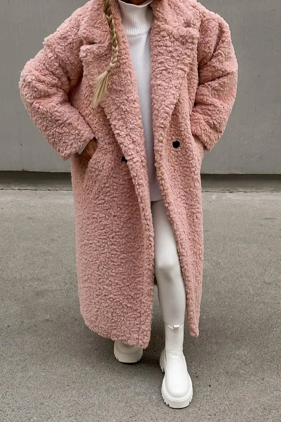 ZEYA - Eleonore Long Teddy Coat