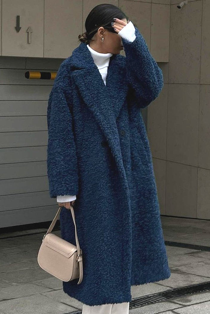 ZEYA - Eleonore Long Teddy Coat