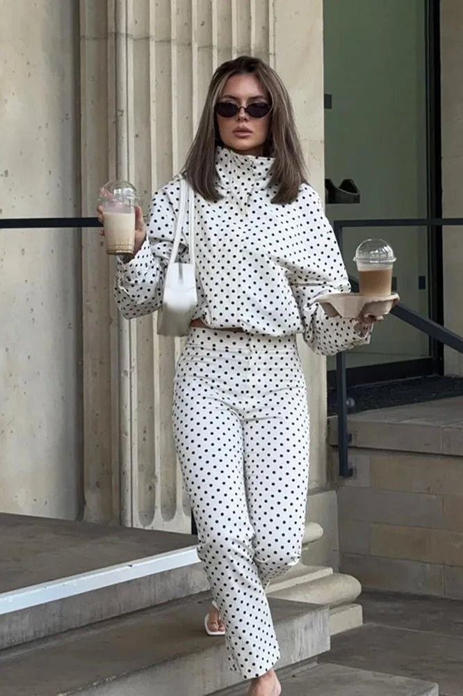 ZEYA - Elysia Polka Dot Jacket