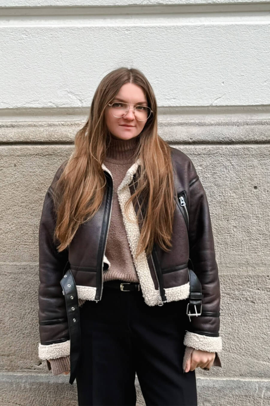 ZEYA - Emma Faux Leather Jacket