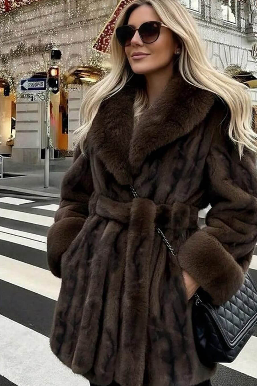 ZEYA - Erica Faux Fur Coat