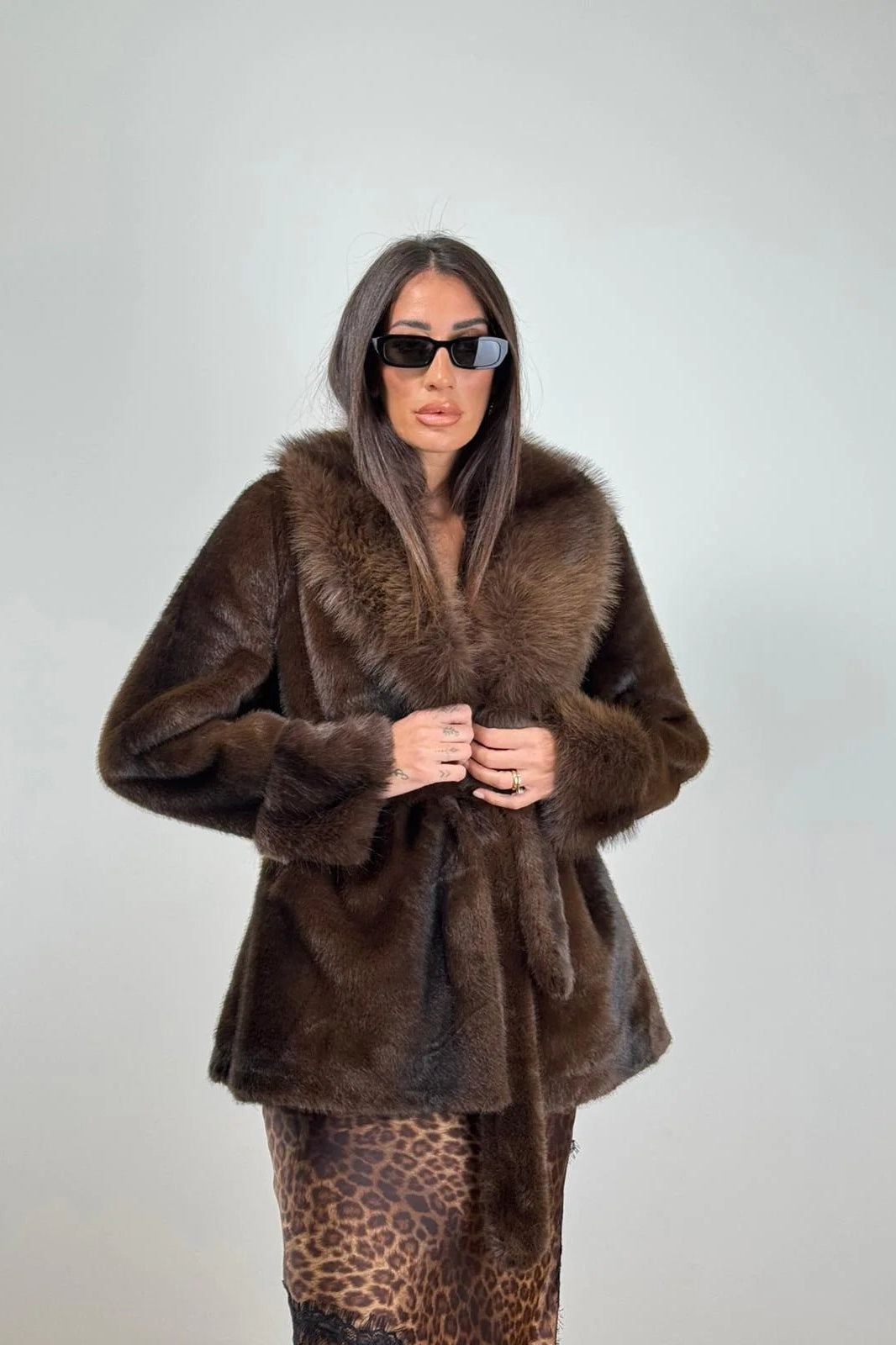 ZEYA - Erica Faux Fur Coat