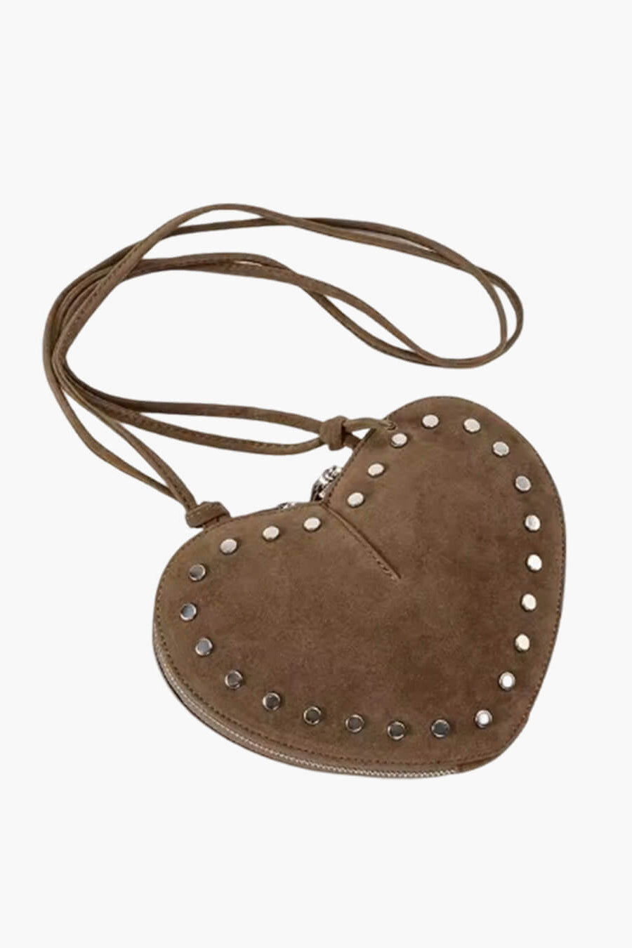 ZEYA - Esther Vintage Faux Suede Crossbody Bag