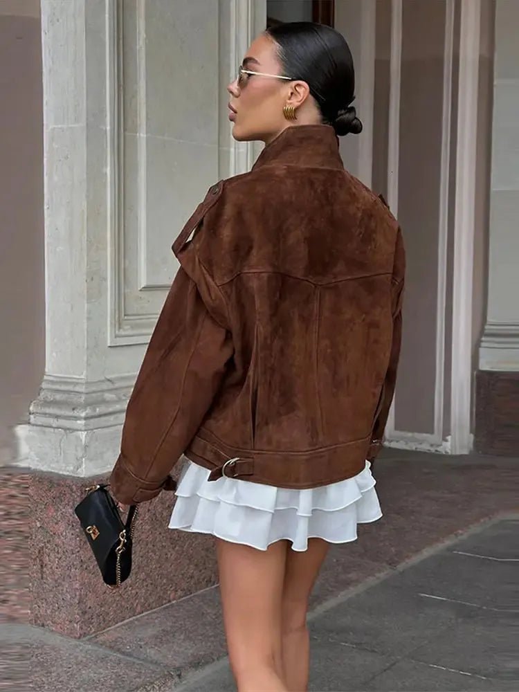 ZEYA - Esther Wide Shoulder Jacket