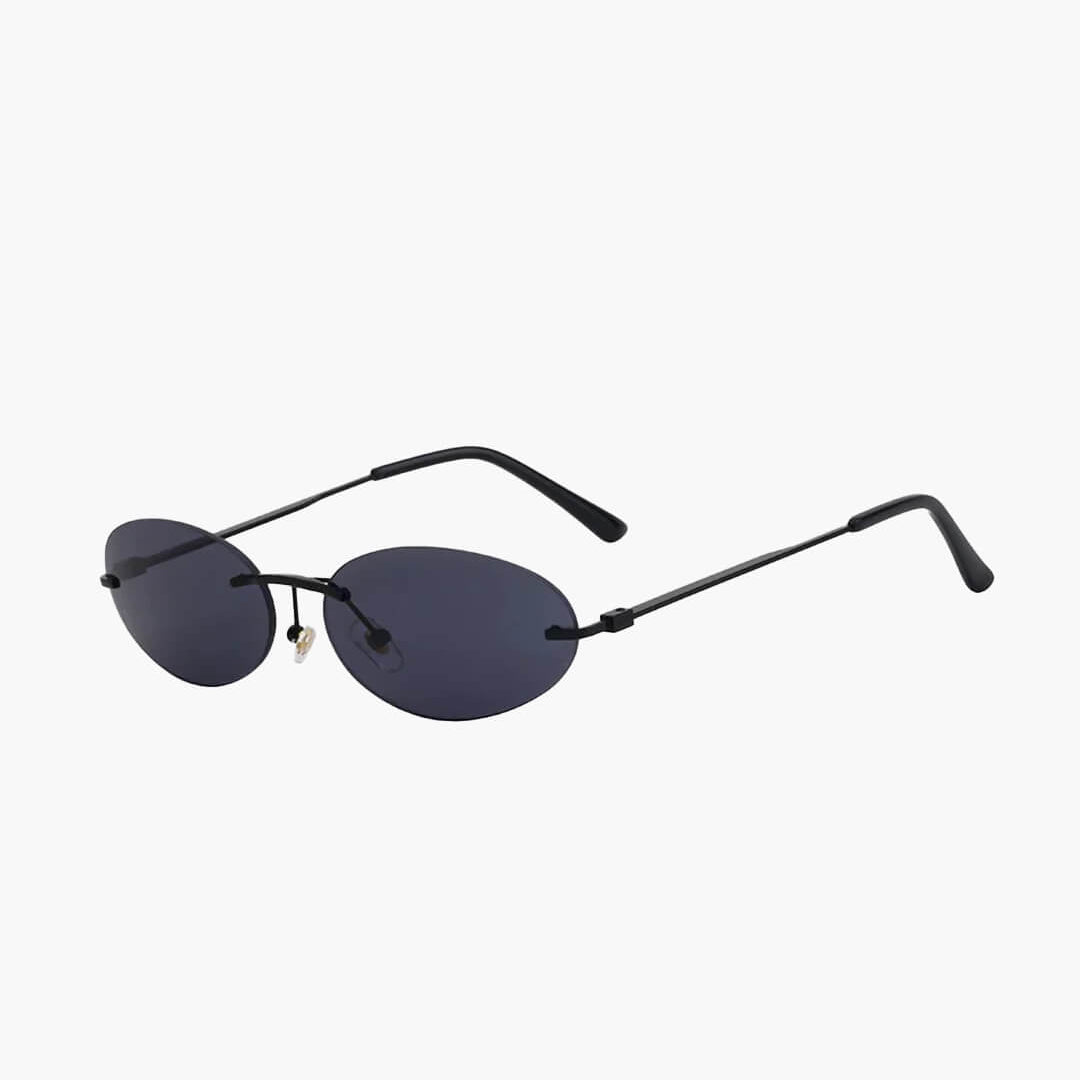 ZEYA - Evelyn Oval Retro Sunglasses