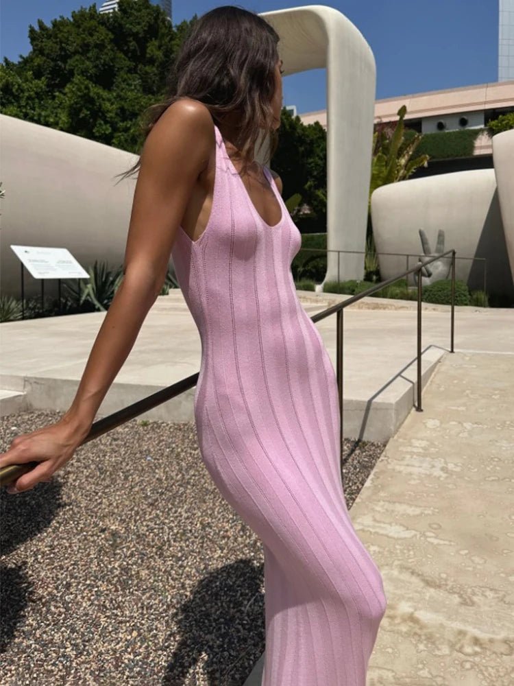 ZEYA - Fiona Backless Maxi Dress