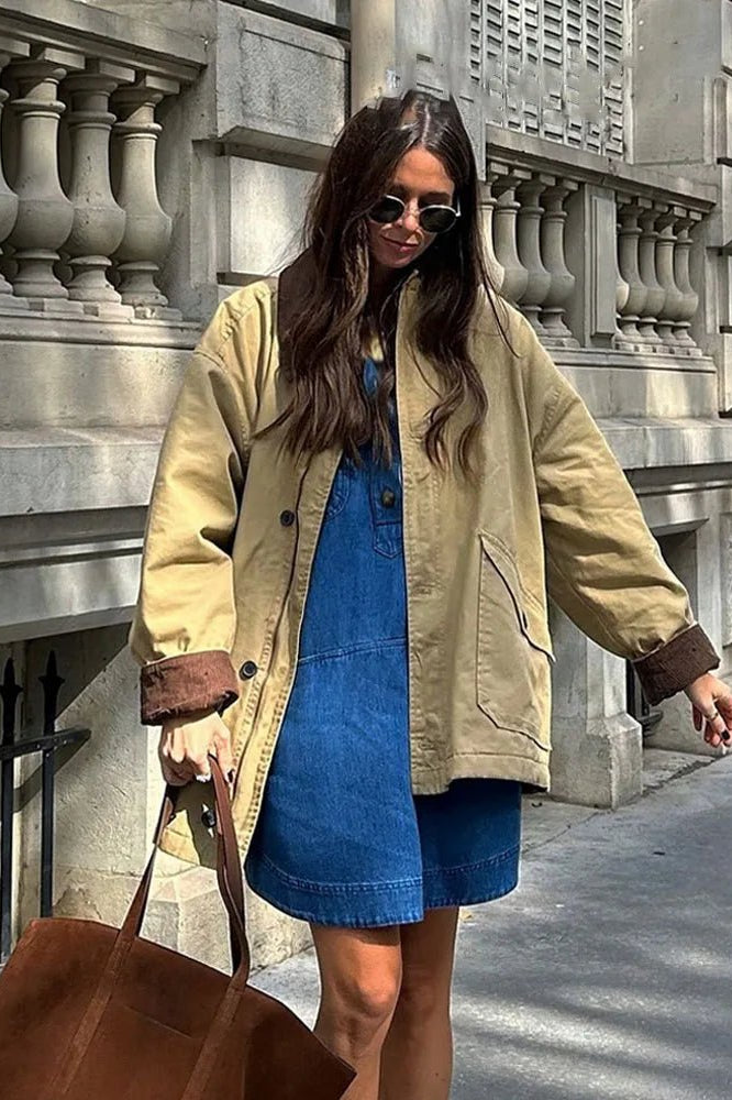 ZEYA - Fiona Vintage Utility Canvas Jacket