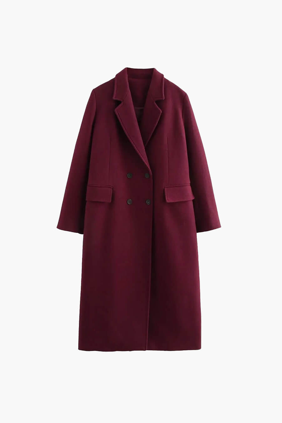 ZEYA - Jilian Double Breasted Maxi Coat