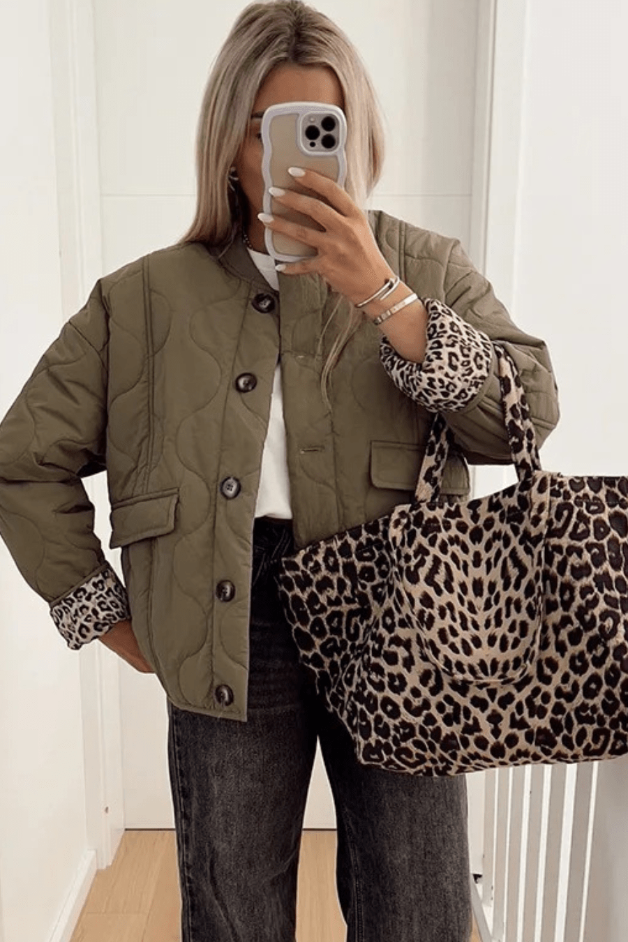 ZEYA - Julia Quilted Bomber Jacket