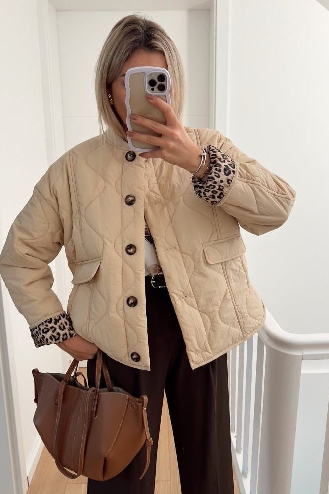 ZEYA - Julia Quilted Bomber Jacket