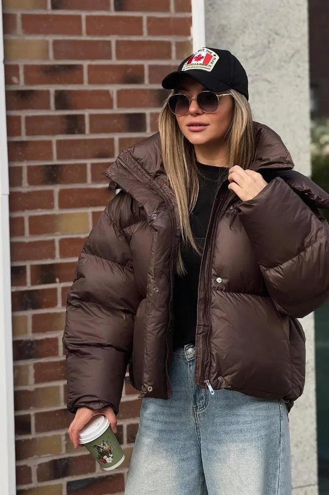 ZEYA - Kaia Short Hooded Puffer Jacket
