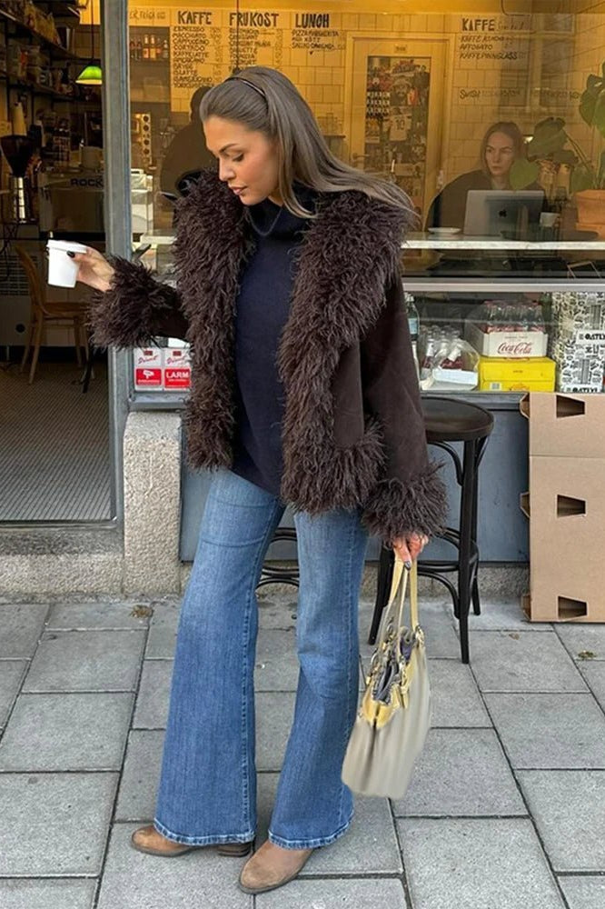 ZEYA - Kathy Plush Faux Fur Coat