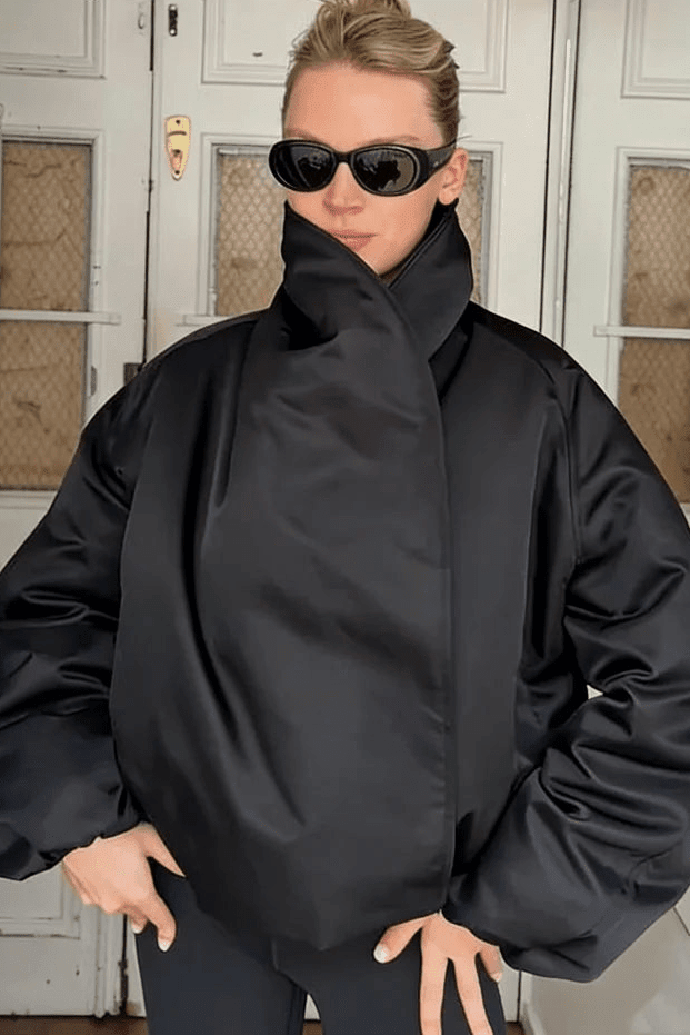 ZEYA - Kelly Oversized Bomber Jacket