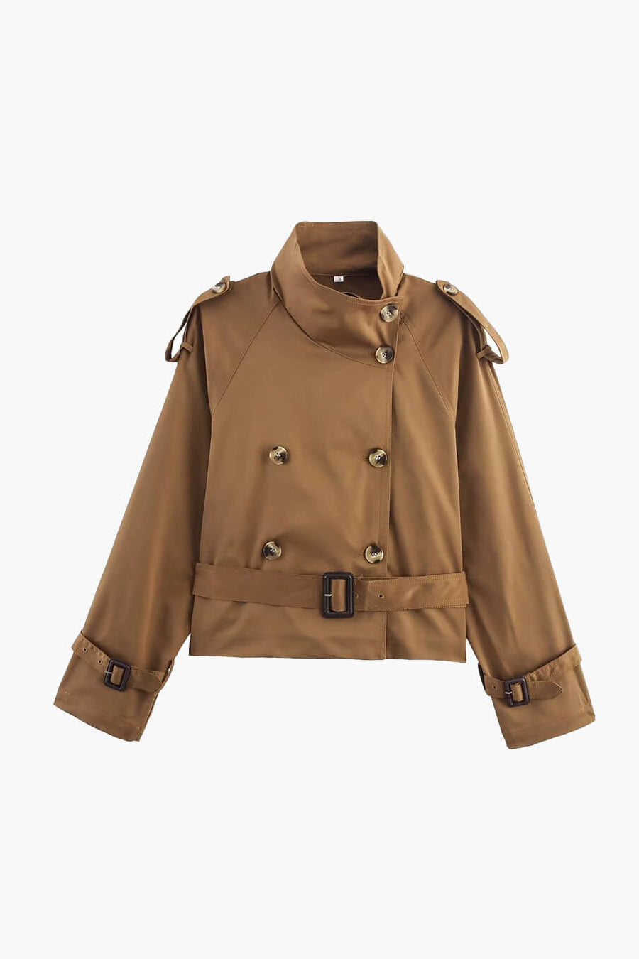 ZEYA - Lisa Cropped Trench Coat
