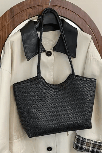 ZEYA - Lisa Textured Weave Handbag