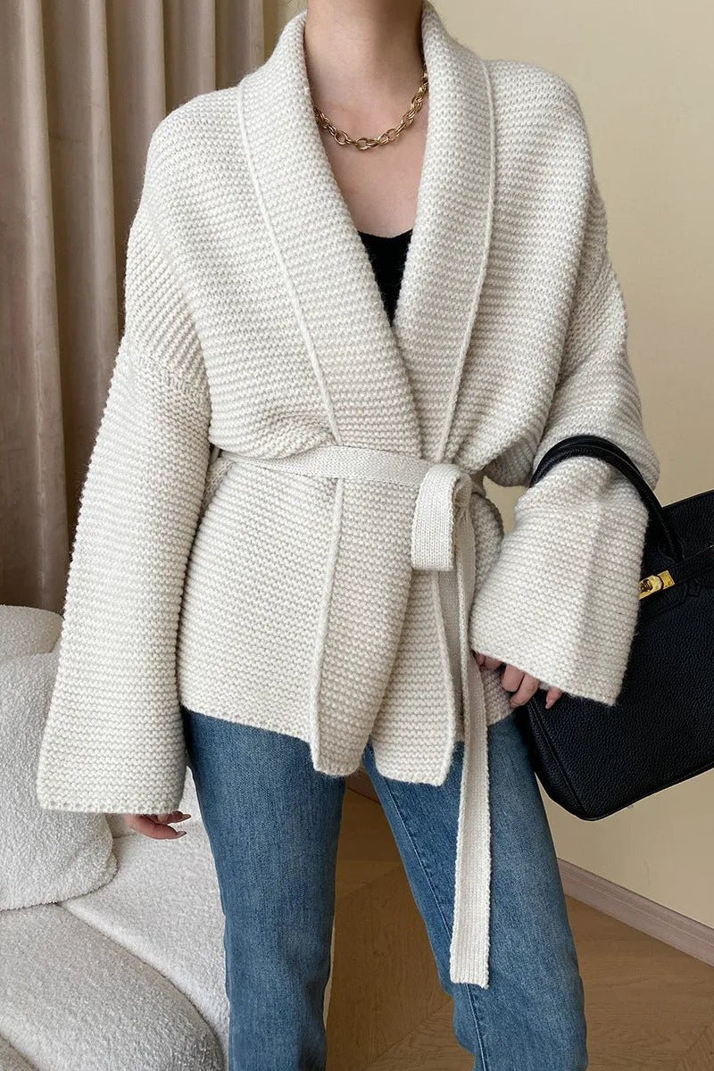 ZEYA - Madilyn Belted Knit Cardigan