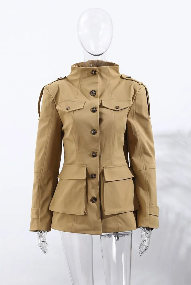 ZEYA - Melina Slim Fit Trench Coat