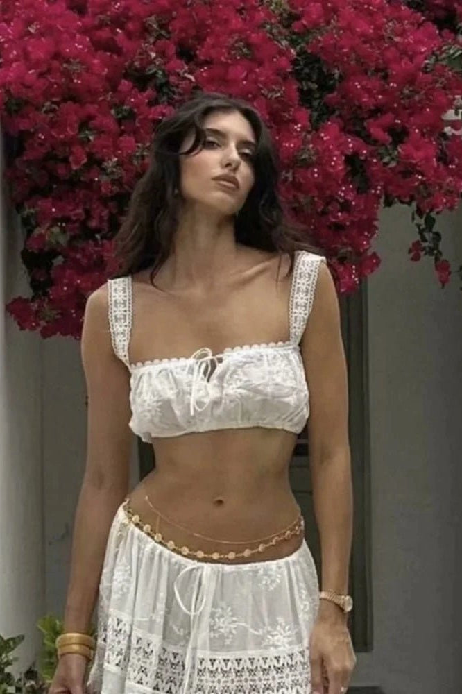 ZEYA - Melissa Bohemian Maxi Skirt Set