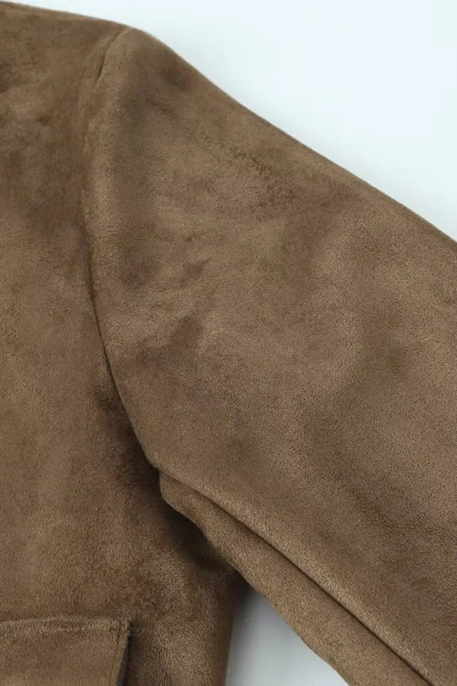ZEYA - Melissa Suede Blazer Jacket