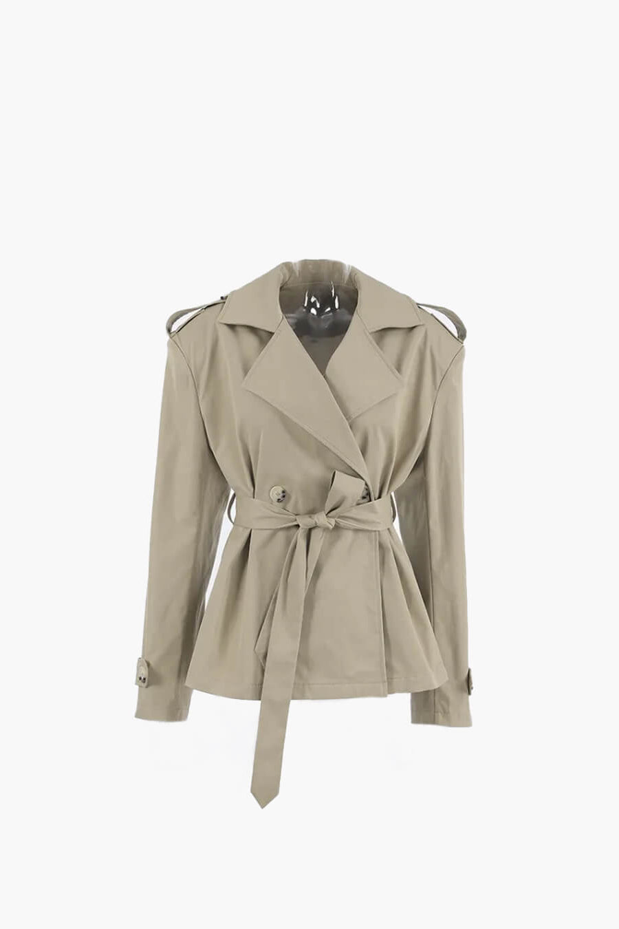 ZEYA - Melody Crop Trench Coat