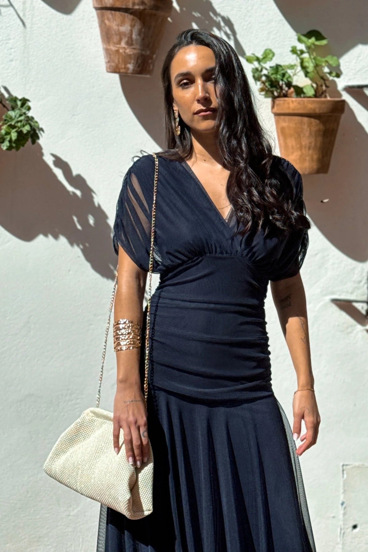 ZEYA - Naomi Mesh Maxi Dress