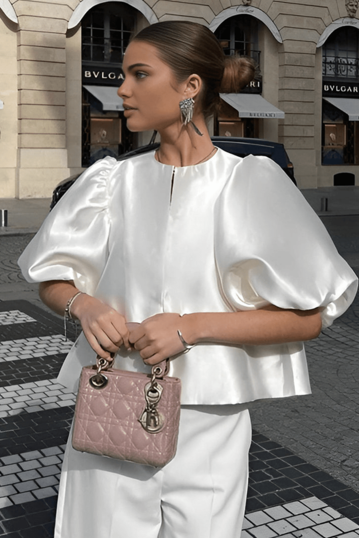 ZEYA - Natalie Satin Blouse