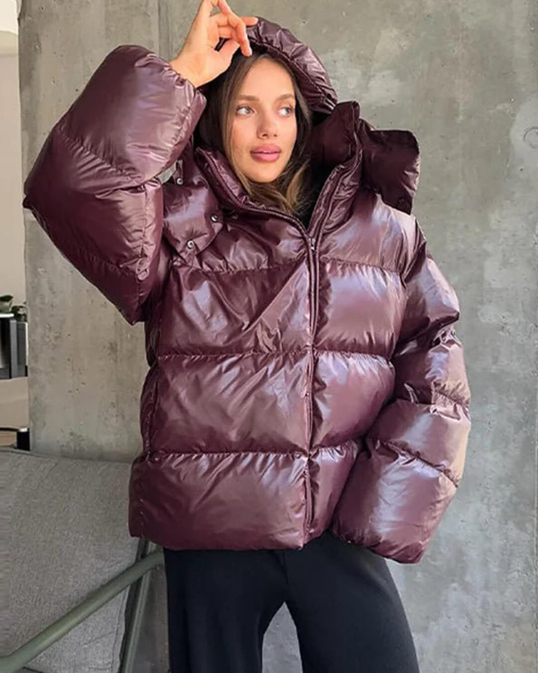 ZEYA - Nicole Hooded Puffer Jacket