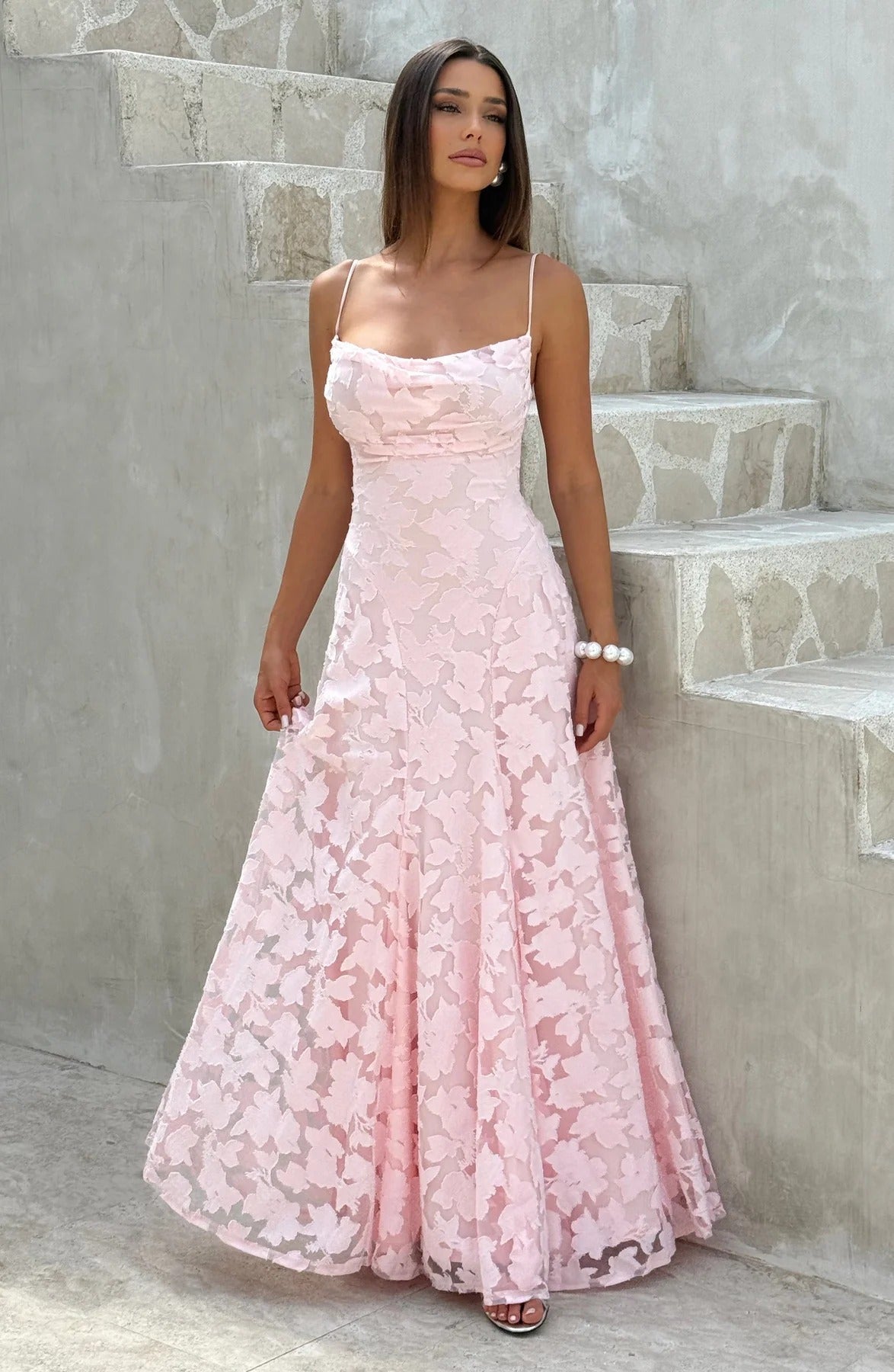 ZEYA - Annie Sleeveless Floral Maxi Dress