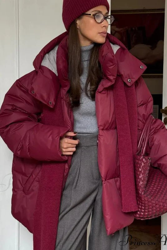 ZEYA - Sheila Detachable Hood Puffer Jacket