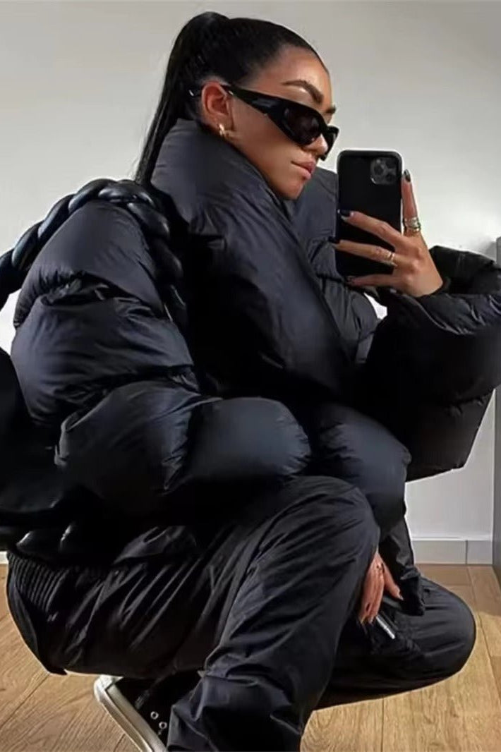 ZEYA - Sonia Funnel Neck Puffer Jacket