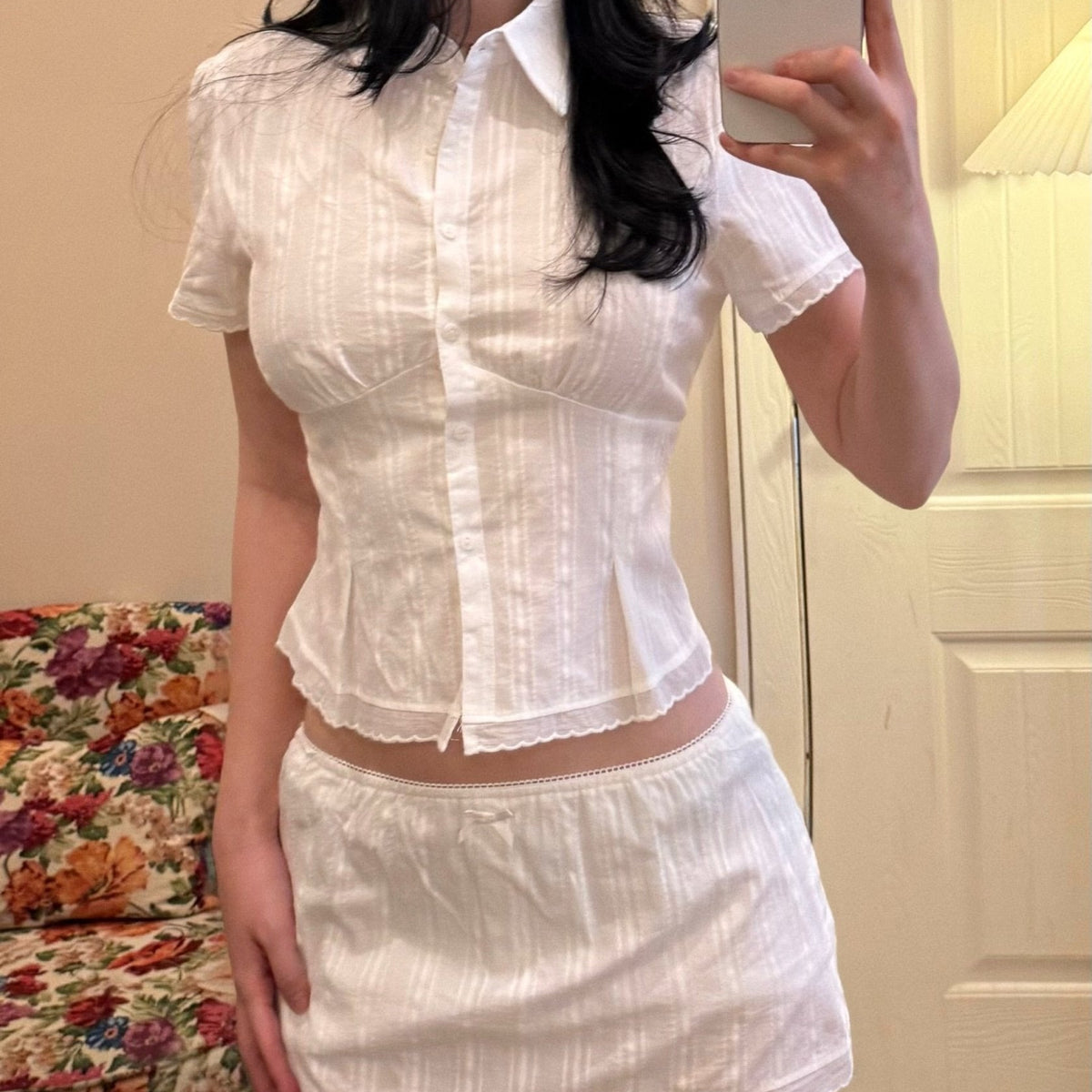 ZEYA - Stellina Cropped Skort Set