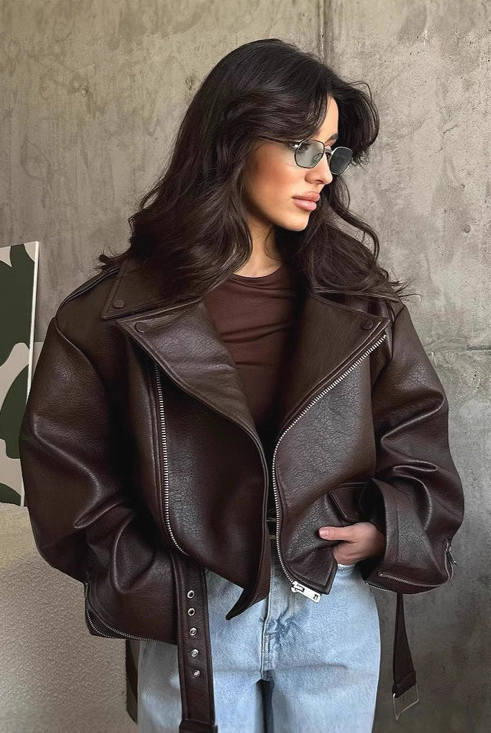 ZEYA - Stellina Vegan Leather Jacket
