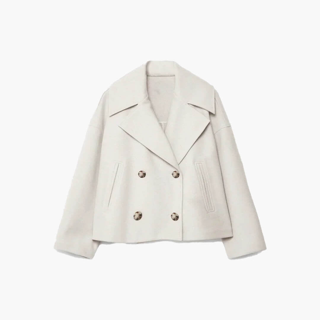 ZEYA - Suzy Short Double - Breasted Coat