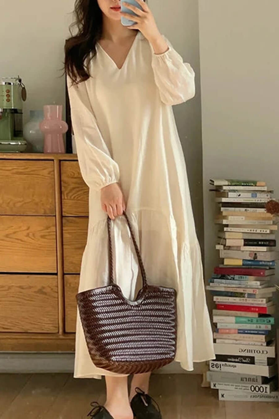 ZEYA - Tatum Handwoven Leather Tote Bag