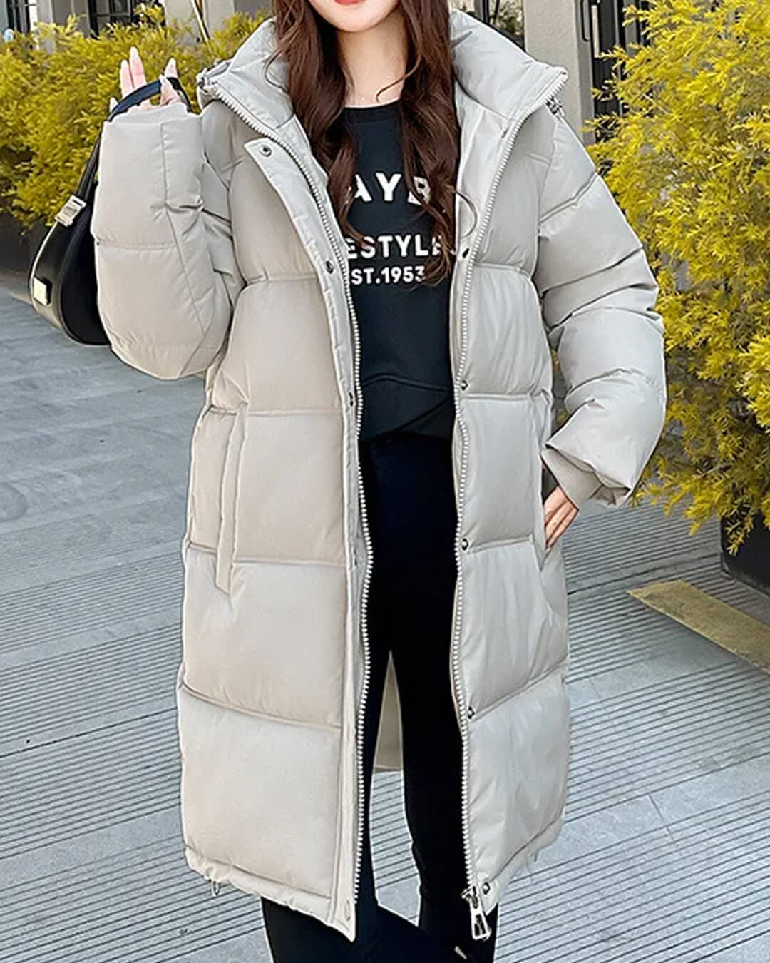 Carlyn Hooded Womens Parka Coat - Mid-Length Winter Jacket for Women, Stylish and Comfortable 7