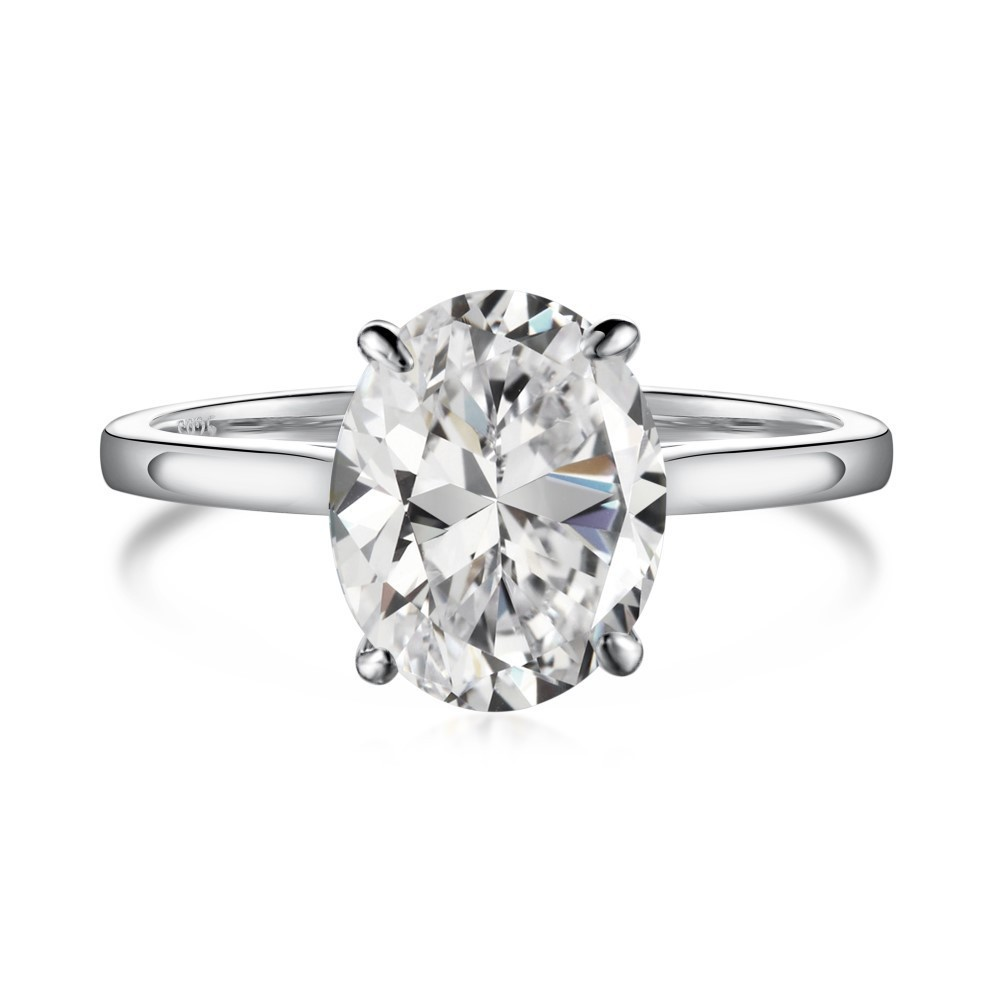 Avianna Oval Zirconia Band Ring